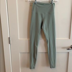 Lululemon Seagreen Align pants - worn twice!
